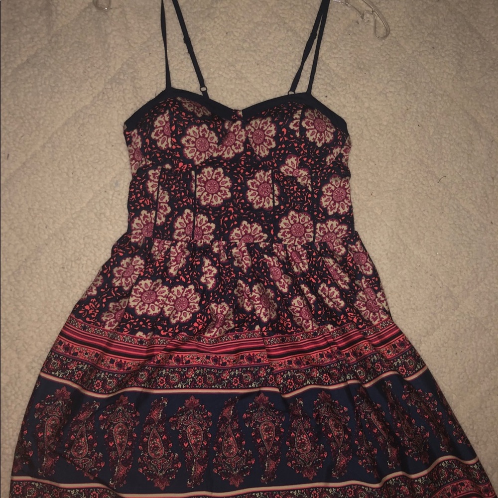 Boho mini dress